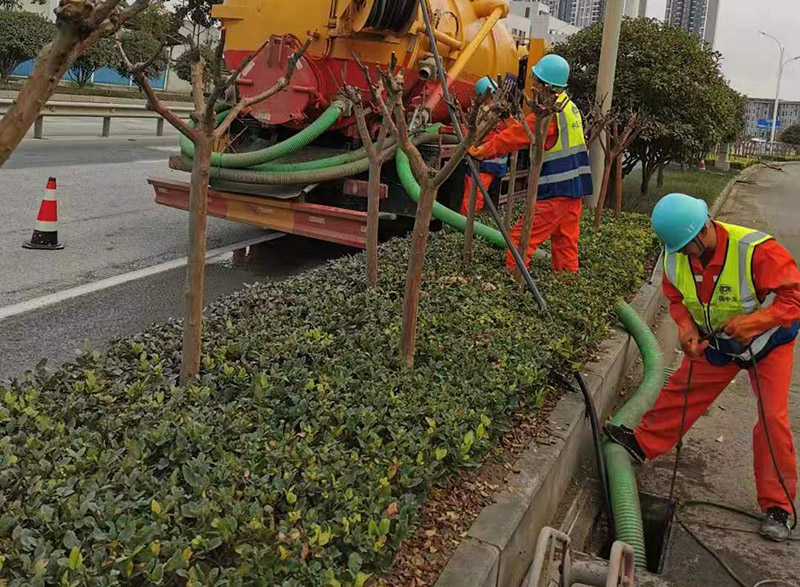 邯山市政管道清淤